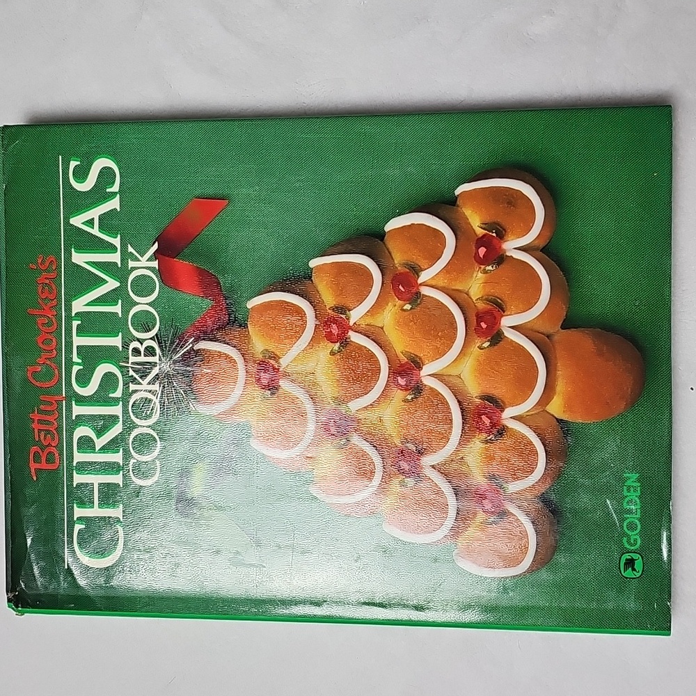 Betty Crocker Green and Red Holiday Baking Cookbook 1984 Fourth Printing